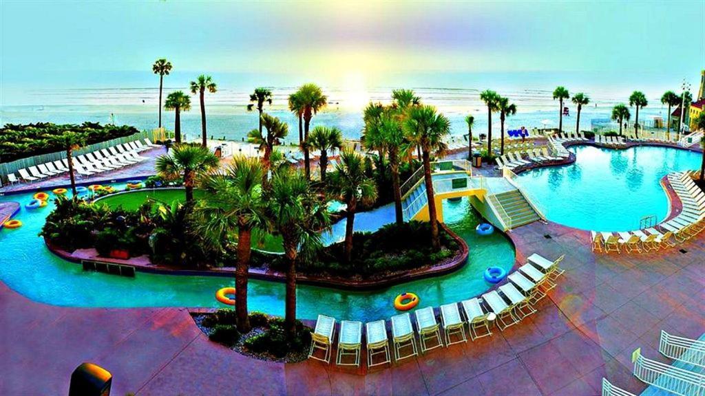 14Th Floor 2 Bedroom Resort Condo Direct Oceanfront Wyndham Ocean Walk Resort Daytona Beach 1401 Extérieur photo